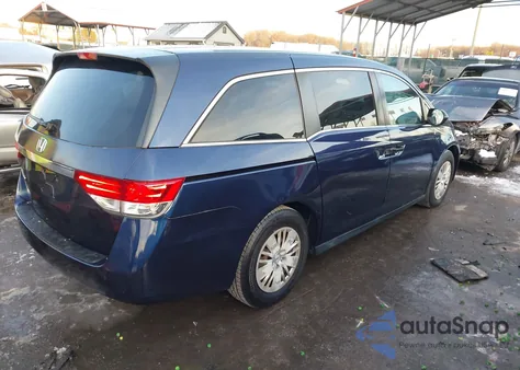 2015 Honda Odyssey Lx from USA, damaged, VIN 5FNRL5H26FB044757